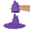Kinetic Sand - Zandbak-set met 454 g paars origineel kinetisch zand opbergzandbak 4 vormen en gereedschap - Sensorisch speelgoed