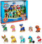 PAW Patrol - 10e verjaardag - Alle poten aan dek-cadeauset met 10 figuren (10 stuks)