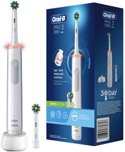Oral-B Pro-3 - Elektrische tandenborstel - 3 poetsstanden - Wit