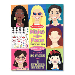 Melissa & Doug Een Gezicht Maken Stickerblok.
