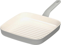 LEO Grillpan antikleef Balance Moonmist - Ø 24cm - Grijs - PFAS-vrij