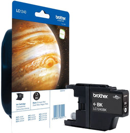 Brother LC-1240BKBP - Inktcartridge - Origineel - Zwart