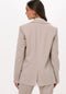 na-kd Basic Oversize Blazer - Oversized pasvorm - Donker Beige
