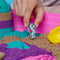 Kinetic Sand - Zeemeerminkoffer - 907g kinetisch zand met 7 gereedschappen - Groen Paars (1 stuk)