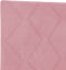 vidaXL - Hoofdbord - in - Roze - met - Diamant - Blokkenontwerp - - - 90 - cm - - - Velvet