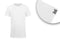 Milanoro - 4-pack extra lange katoenen T-shirts - Ronde hals - Wit (4-pack)