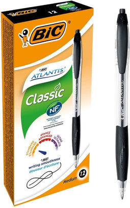 Bic balpen Atlantis Classic zwart