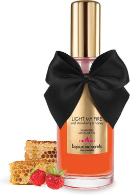 Bijoux Cosmetiques - Verwarmende Olie Wilde Aardbei