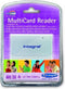 Integral - Multi Card Reader - USB 2.0 - Zilver