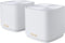 ASUS ZenWiFi XD4 Plus - AX1800 Wifi 6 Router - Veilig internet - Wit (2 stuks)