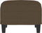 vidaXL - Voetenbank - 60x50x41 - cm - stof - bruin