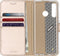 Accezz Hoesje Geschikt voor Huawei P Smart Plus (2019) Hoesje Met Pasjeshouder - Accezz Wallet Softcase Bookcase - goud
