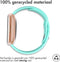 imoshion Siliconen Sport bandje - Geschikt voor Fitbit Versa Lite, Versa 2 - Mintgroen - One Size