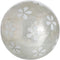Ballen CAPIZ Decoratie Zilver 10 x 10 x 10 cm (8 Stuks)