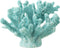 J-Line decoratie Koraal - polyresin - azuur - medium
