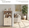 Tectake Houten Wandkast Doncaster - Boekenkast - 2 Open Vakken - Zwart Metalen Frame - Afmeting (LxBxH) 60x38x125 cm - Lichtbruin