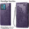 iMoshion Hoesje Geschikt voor Motorola Edge 40 Neo Hoesje Met Pasjeshouder - iMoshion Mandala Bookcase - Paars