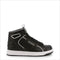 Guess Basqet - Hoge dames sneaker - Imitatieleer - Wit/Zwart - Maat 38