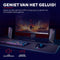 Trust GXT 609 - 2.0 Speaker Set - Stereo Sound 12W - RGB Verlichting Zwart