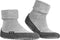 FALKE Cosyshoe - Huissokken - Merinowol met noppen - Grijs 3400