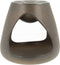 Scentchips® Triangel Hoog - Waxbrander - Geurbrander - Oliebrander - Wax Melts Brander - Aromabrander - Ook Geschikt Voor Essentiële Oliën - Geurolie - Waxmelts - Brons