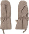 Konges Sløjd Teddy wanten - Silver Beige - Want - Kinderwanten - Maat 2-4 jaar