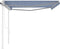 vidaXL - Luifel - automatisch - uittrekbaar - met - palen - 4x3 - m - blauw - en - wit