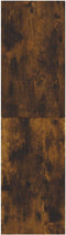 vidaXL - Tv-wandmeubels - 2 - st - 30,5x30x110 - cm - gerookt - eikenkleurig
