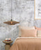 GOOD&MOJO Hanglamp Bali - Bamboe/Zwart - Ø87cm - Scandinavisch,Bohemian - Hanglampen Eetkamer, Slaapkamer, Woonkamer