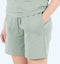 Reece Studio Sweat Shorts - Dames - High Waist - Licht Groen - Maat L
