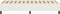 vidaXL - Bedframe - Crème - 80x200 - cm - Katoenen - Velours