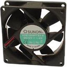 SUNON VENTILATOR 12VDC GLIJLAGER 80 x 80 x 25mm (BSS12/L)
