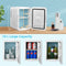 Coast Minikoelkast - Draagbare koelkast met LED-Spiegel - 10L - 23 x 28 x 34 cm - Wit