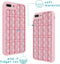 iMoshion Hoesje Geschikt voor iPhone 8 Plus / 7 Plus Hoesje Siliconen - iMoshion Pop It Fidget Toy - Pop It hoesje - Roze
