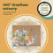 Diydash Draaibaar Puzzelbord - Puzzeltafel 1500 stukjes - 6 lades - Hout - Bruin