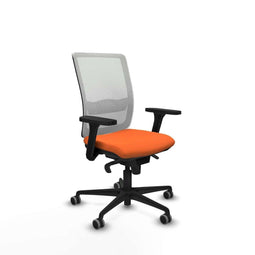Piqueras y Crespo 3D036G0 - Bureaustoel - Verstelbare hoogte met armleuning - Oranje