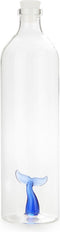Balvi fles Atlantis staart 1.2L blauw glas