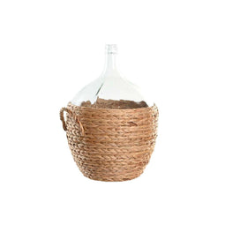 Vaas Home ESPRIT Transparant Lichtbruin Kristal Natuurlijk 37 x 37 x 55 cm