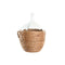 Vaas Home ESPRIT Transparant Lichtbruin Kristal Natuurlijk 37 x 37 x 55 cm