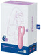 Satisfyer, vibrator, oplegvibrator, 'Treesome 4', 14 cm, met app, 3 motoren, voor stimulatie van clitoris en schaamlippen
