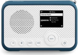 Sangean WFR-39 - Draagbare internetradio - DAB FM Spotify Connect - Wit