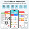 Agodeo Mini Printer - Pocket Printer - 300 DPI - Inclusief 1 Harde Etui + 13 Rollen Papier + 5 Pennen