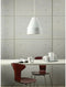 DYBERG LARSEN - CRAYON hanglamp wit met matwit - ø18 x h21cm