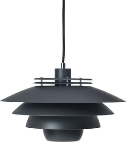 Dyberg Larsen Ejka - Hanglamp - Staal 38 x 20 cm Donkergrijs