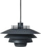 Dyberg Larsen Ejka - Hanglamp - Staal 38 x 20 cm Donkergrijs