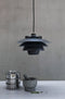 Dyberg Larsen Ejka - Hanglamp - Staal 38 x 20 cm Donkergrijs