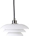 Dyberg Larsen Hanglamp Dl20 Opal Led 20 X 9 Cm Staal 5w Wit