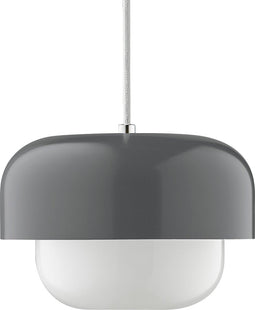 Dyberg Larsen Hanglamp Haipot 15 X 23 Cm E27 Staal 60w Grijs