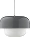 Dyberg Larsen Hanglamp Haipot 15 X 23 Cm E27 Staal 60w Grijs
