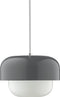Dyberg Larsen Hanglamp Haipot 15 X 23 Cm E27 Staal 60w Grijs